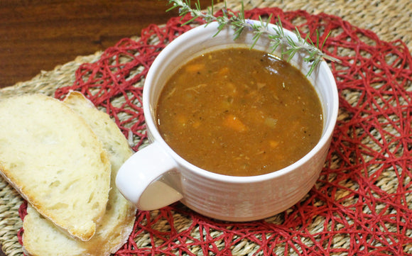 HEARTY BEEF GOULASH STYLE SOUP